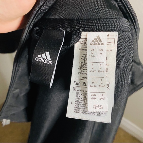 New ADIDAS Black Jogger Jacket - Picture 5 of 5